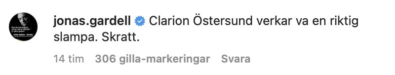 Jonas Gardell kommenterar Mark Levengoods inlägg Jonas Gardell kommenterar Mark Levengoods inlägg